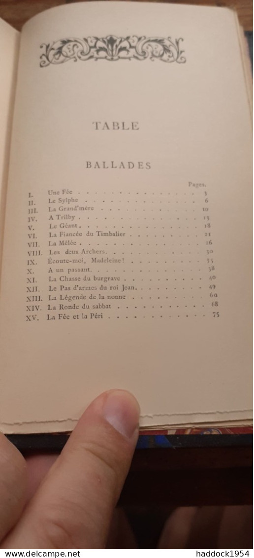 les orientales 2 tomes VICTOR HUGO alphonse lemerre 1890