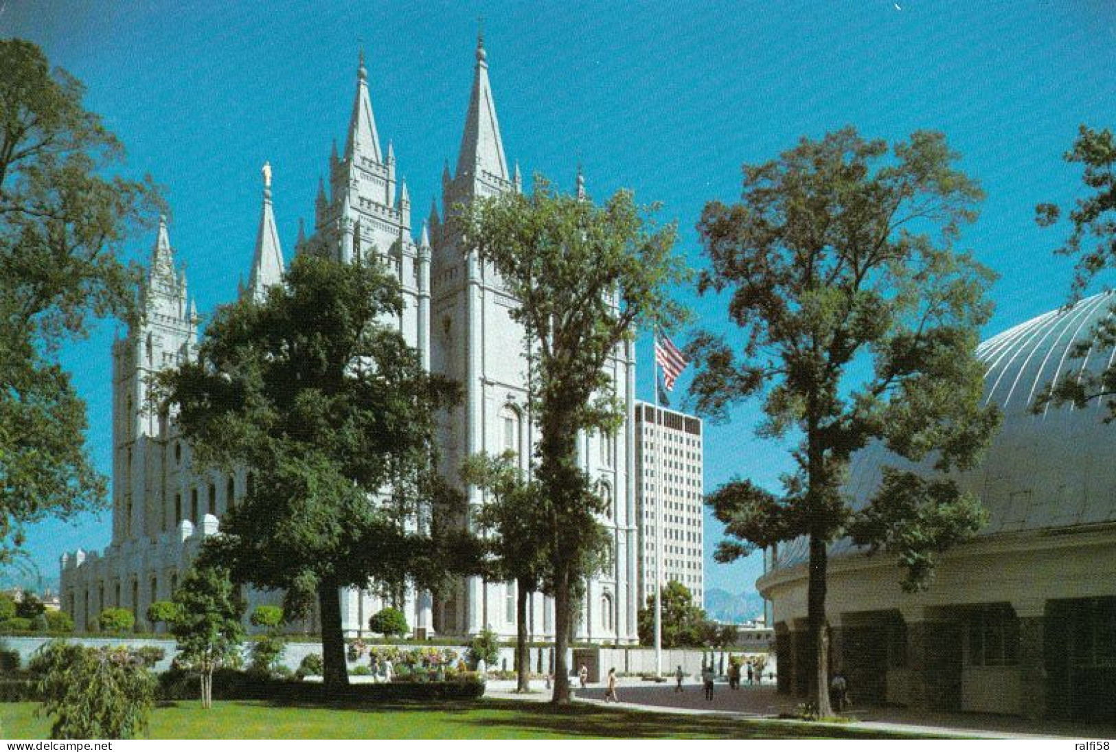 5 AK USA / Utah * Mormon Tempel In Salt Lake City - Größte Tempel Der Kirche Jesu Christi Der Heiligen Der Letzten Tage - Salt Lake City