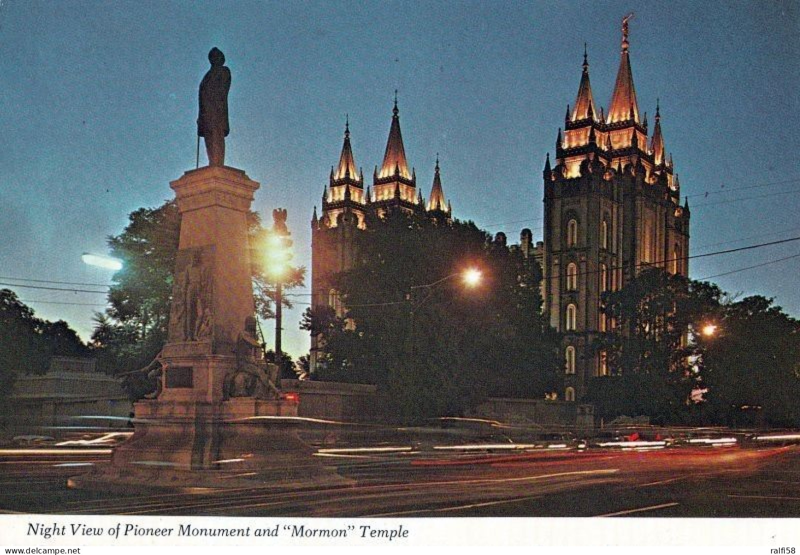 5 AK USA / Utah * Mormon Tempel In Salt Lake City - Größte Tempel Der Kirche Jesu Christi Der Heiligen Der Letzten Tage - Salt Lake City