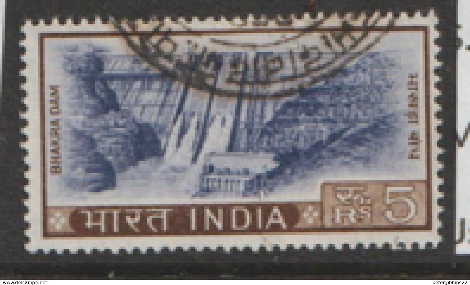 India  1965   SG  519   5Rs       Fine Used - Gebraucht