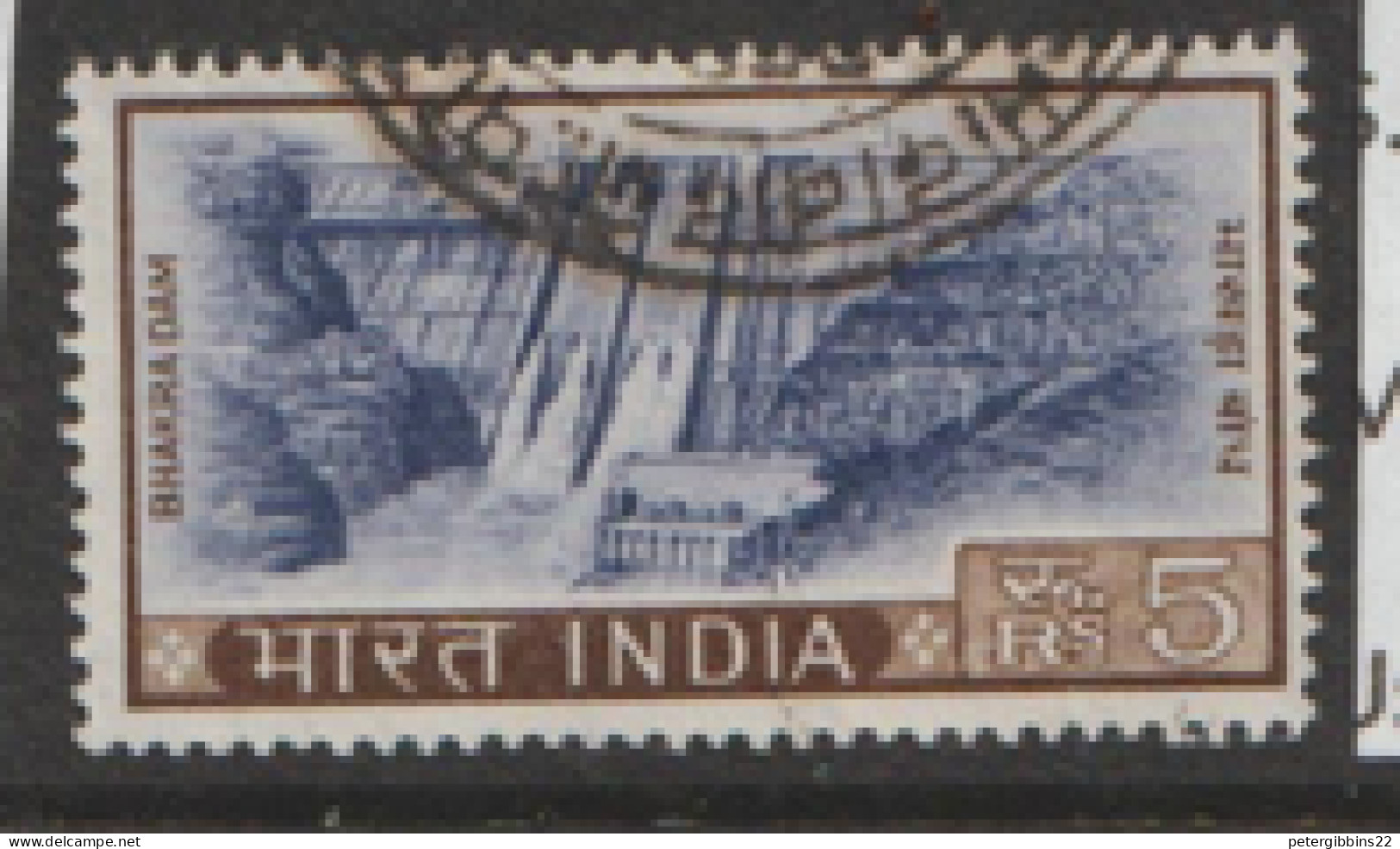 India  1965   SG  519   5Rs       Fine Used - Used Stamps