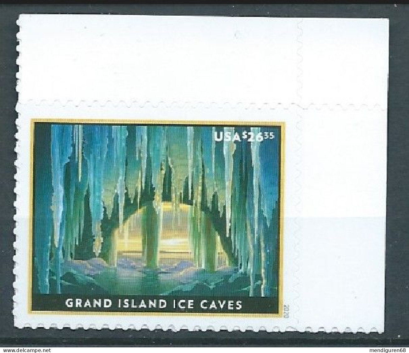 VEREINIGTE STAATEN ETATS UNIS USA 2020 GRAND ISLAND ICE CAVES, MICHIGAN $26.35 MNH SN 5430 MI 5668 YT 5287 SN 6045 - Neufs