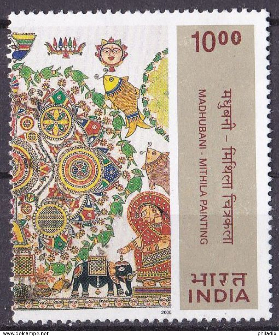 Indien Marke Von 2000 O/used (A2-34) - Gebruikt