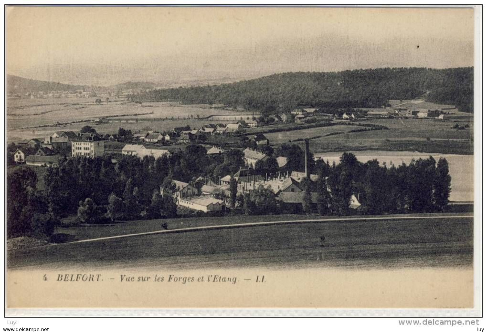 BELFORT - Vue Sur Les Forges Et L'Etang - Châtenois-les-Forges