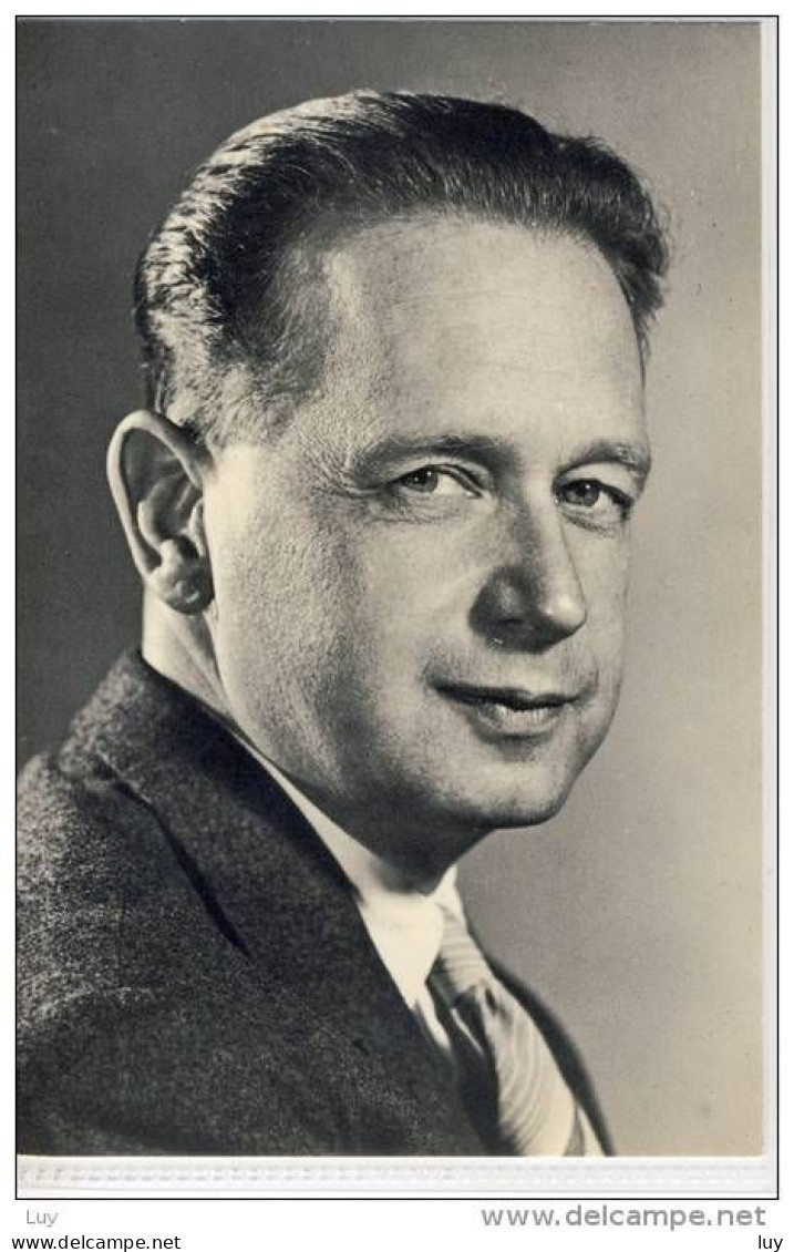 DAG HAMMARSKJOLD - Secretary-General From 1953 To 1961, United Nations - Personnages