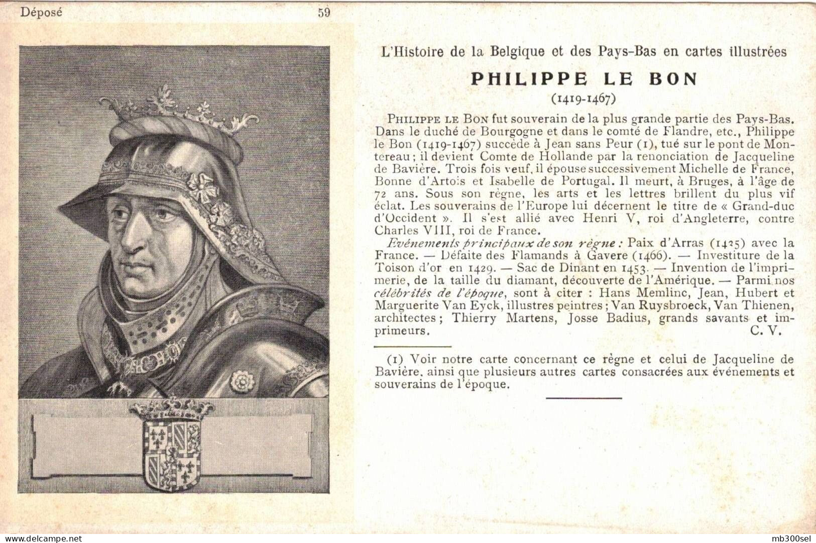 59 PHILIPPE LE BON - Collezioni E Lotti