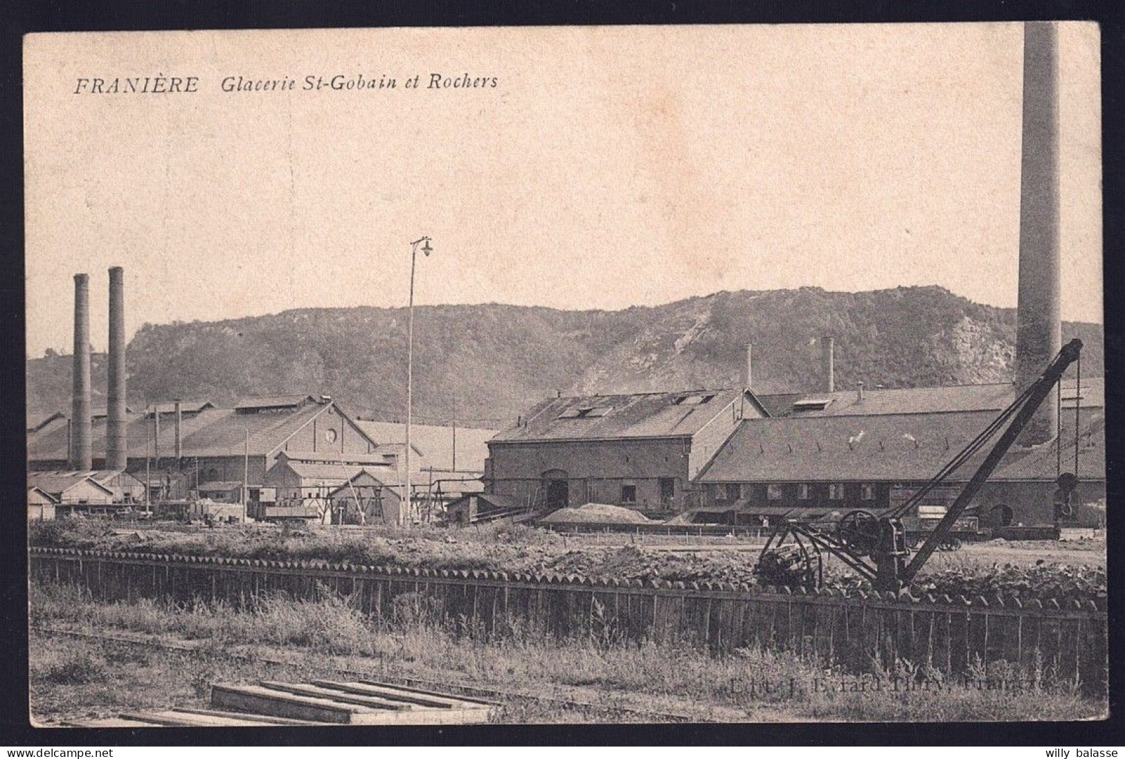 +++ CPA - FRANIERE - Glacerie St Gobain Et Rochers  // - Floreffe