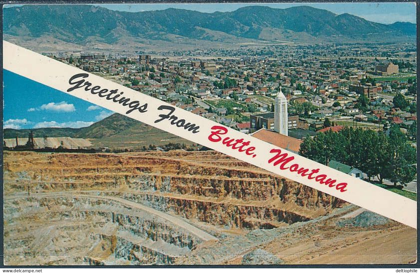 Greetings From Butte, Montana - Posted 1980 - Butte