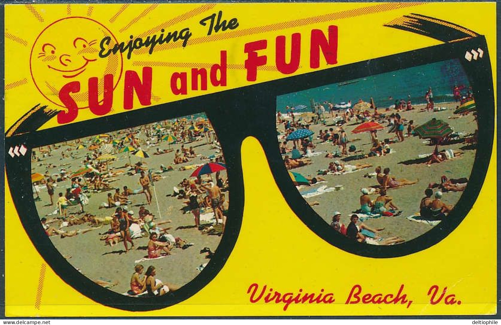 Enjoying The Sun And Fun, Virginia Beach, Va. - Posted 1978 - Virginia Beach