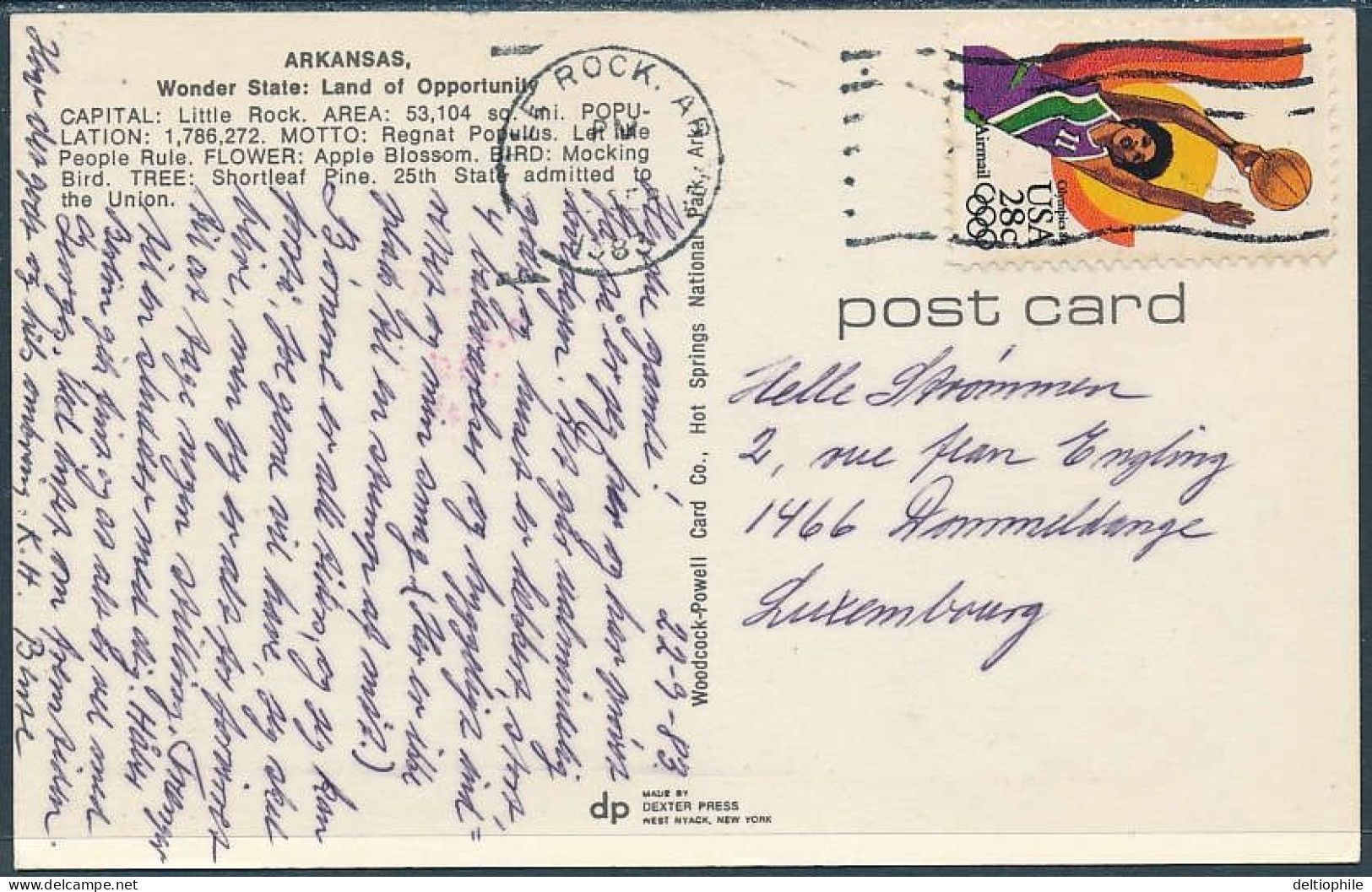 Greetings From Arkansas, Land Of Opportunity - Posted 1983 - Other & Unclassified