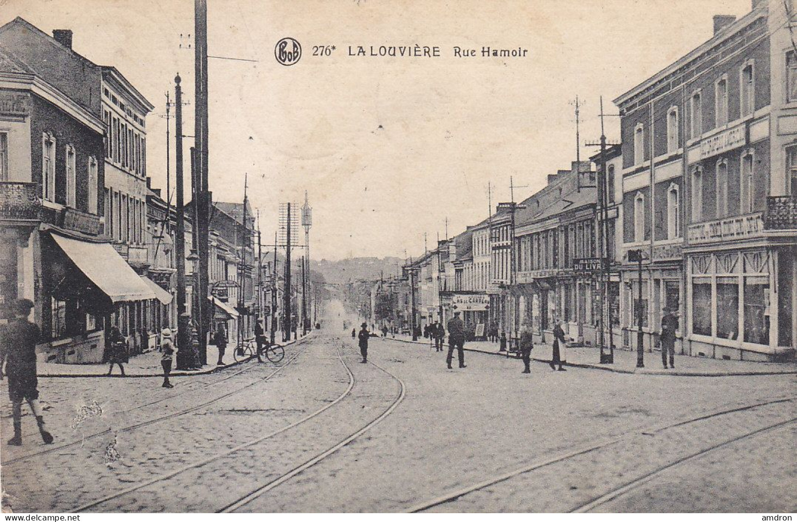 (r) La Louvière - Rue Hamoir - La Louvière