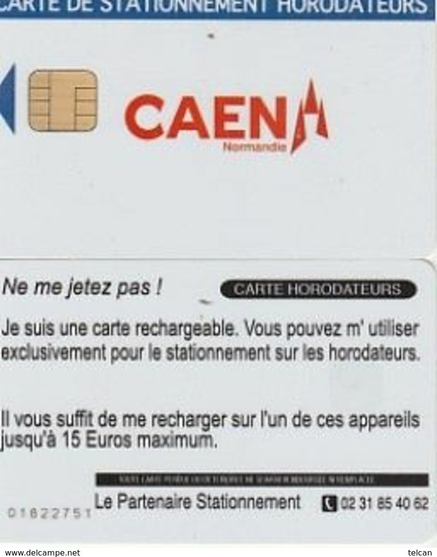 SEUL VERITABLE PIAF DE CAEN  LUXE - PIAF Parking Cards