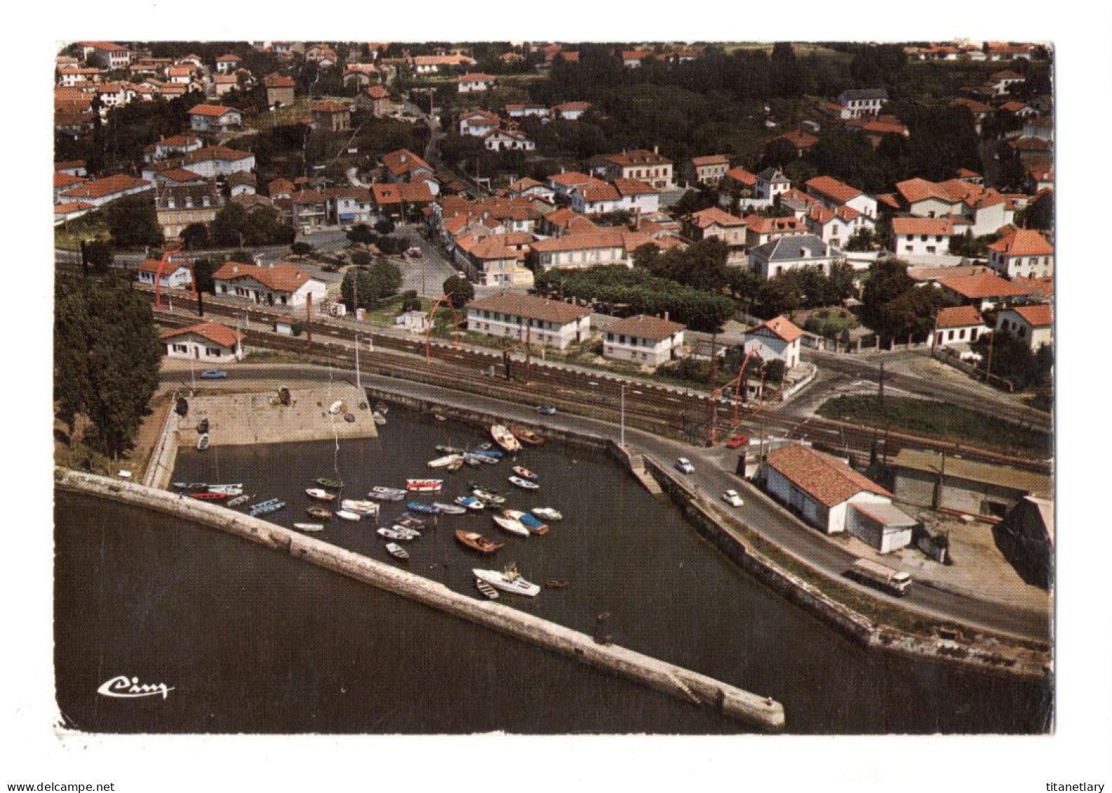 BOUCAU - 64 - Le Port De Plaisance Et L'Adour - Achat Immédiat - Boucau