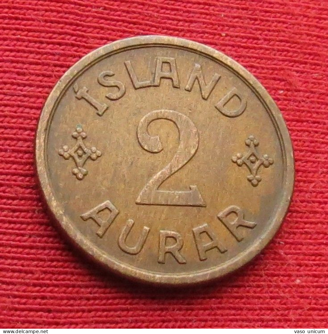 Iceland  2 Aurar 1938  Islande Islandia  Islanda - Islande