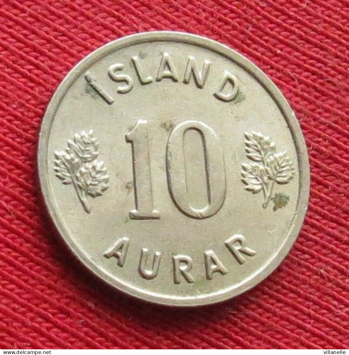 Iceland  10 Aurar 1969  Islandia Islande Island Ijsland W ºº - Islande