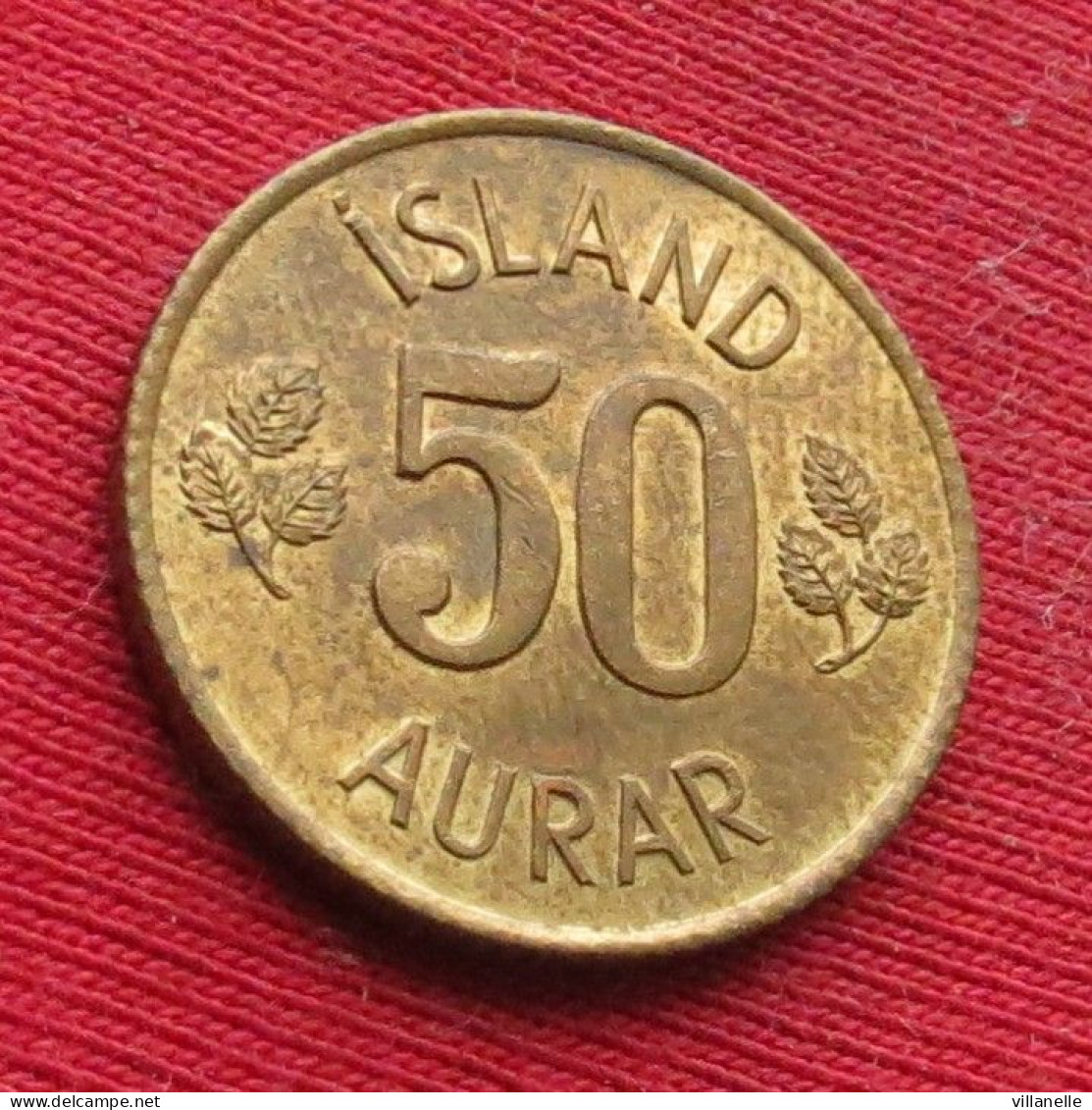 Iceland  50 Aurar 1970  Islandia Islande Island Ijsland W ºº - Island