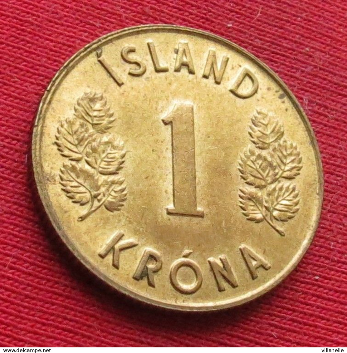 Iceland  1 Krona 1975  Islandia Islande Island Ijsland W ºº - Islande