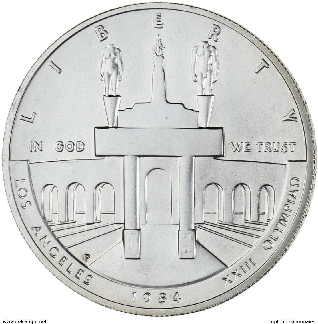 Monnaie, États-Unis, Dollar, 1984, U.S. Mint, Philadelphie, SUP+, Argent - 1979-1999: Anthony