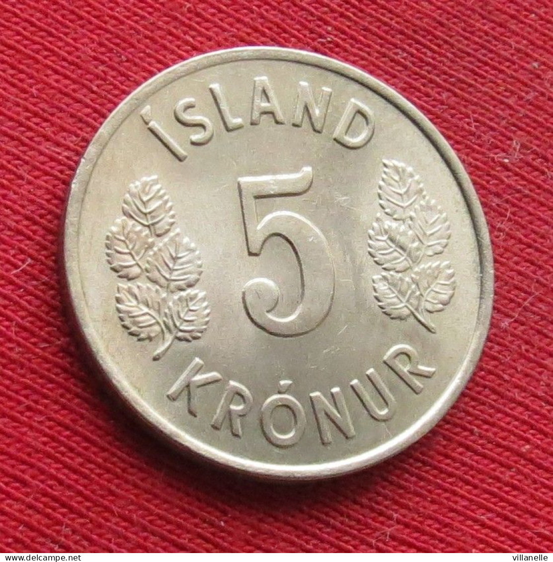 Iceland  5 Kronur 1969  Islandia Islande Island Ijsland W ºº - Islande