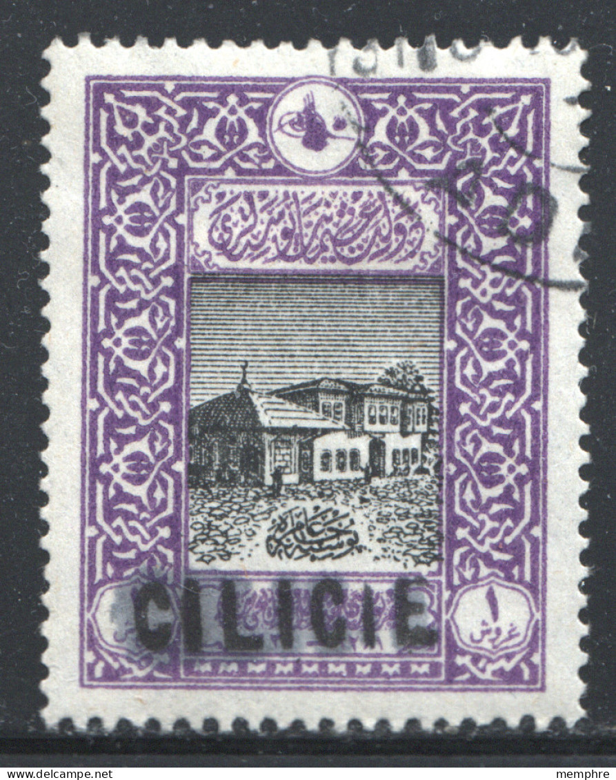 Timbre Turc  Surchargé   CILICIE  Petites Lettres   Yv  36 * - Used Stamps