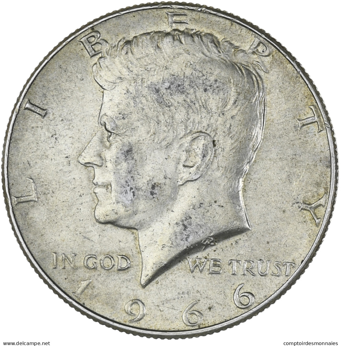 Monnaie, États-Unis, Kennedy Half Dollar, Half Dollar, 1966, U.S. Mint - 1964-…: Kennedy