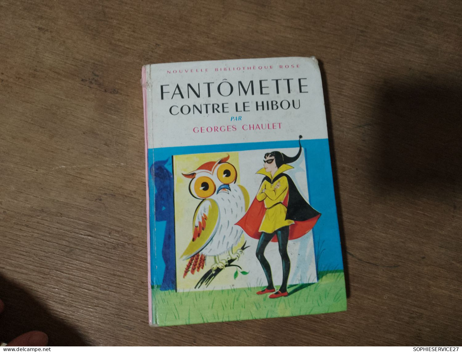 130 //  FANTOMETTE CONTRE LE HIBOU - Bibliothèque Rose