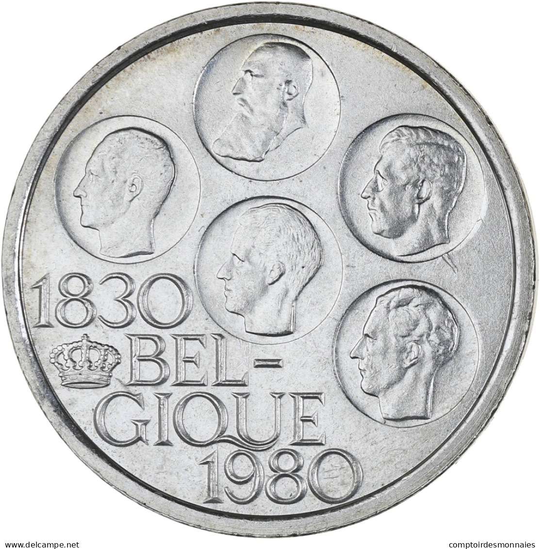 Monnaie, Belgique, 500 Francs, 500 Frank, 1980, Bruxelles, SUP, Silver Clad - 500 Frank