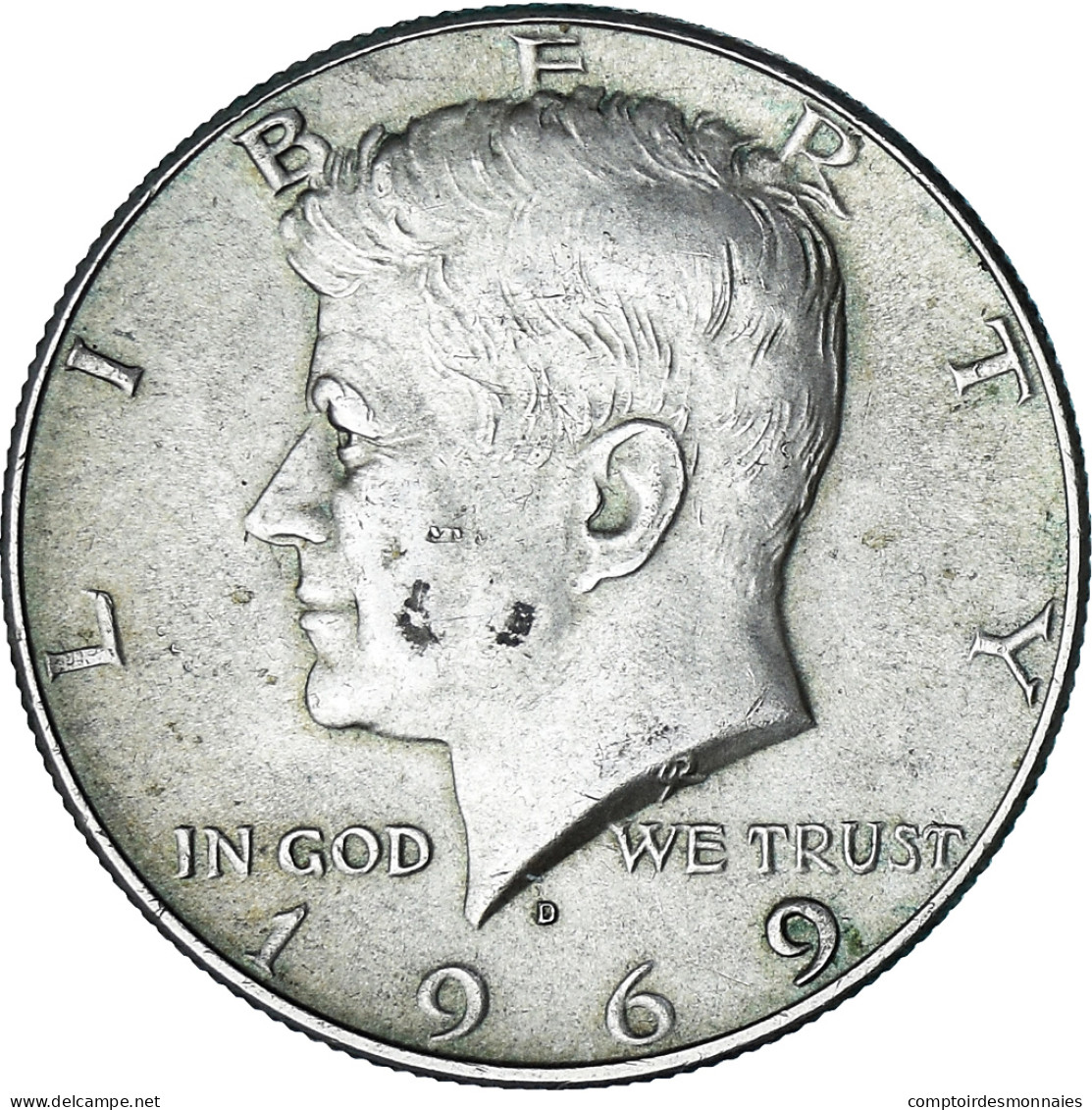 Monnaie, États-Unis, Kennedy Half Dollar, Half Dollar, 1969, U.S. Mint, Denver - 1964-…: Kennedy