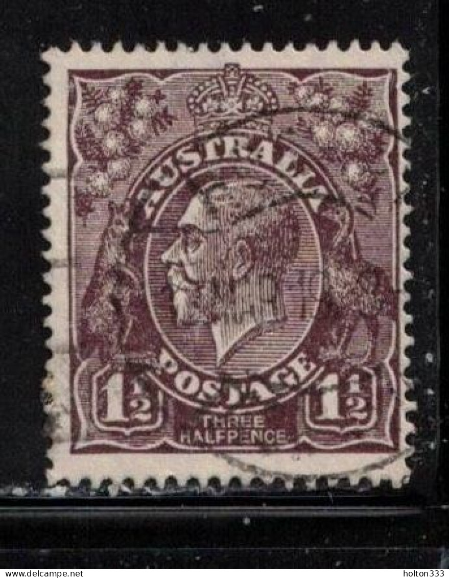 AUSTRALIA Scott # 63 Used HR - KGV Head - Used Stamps