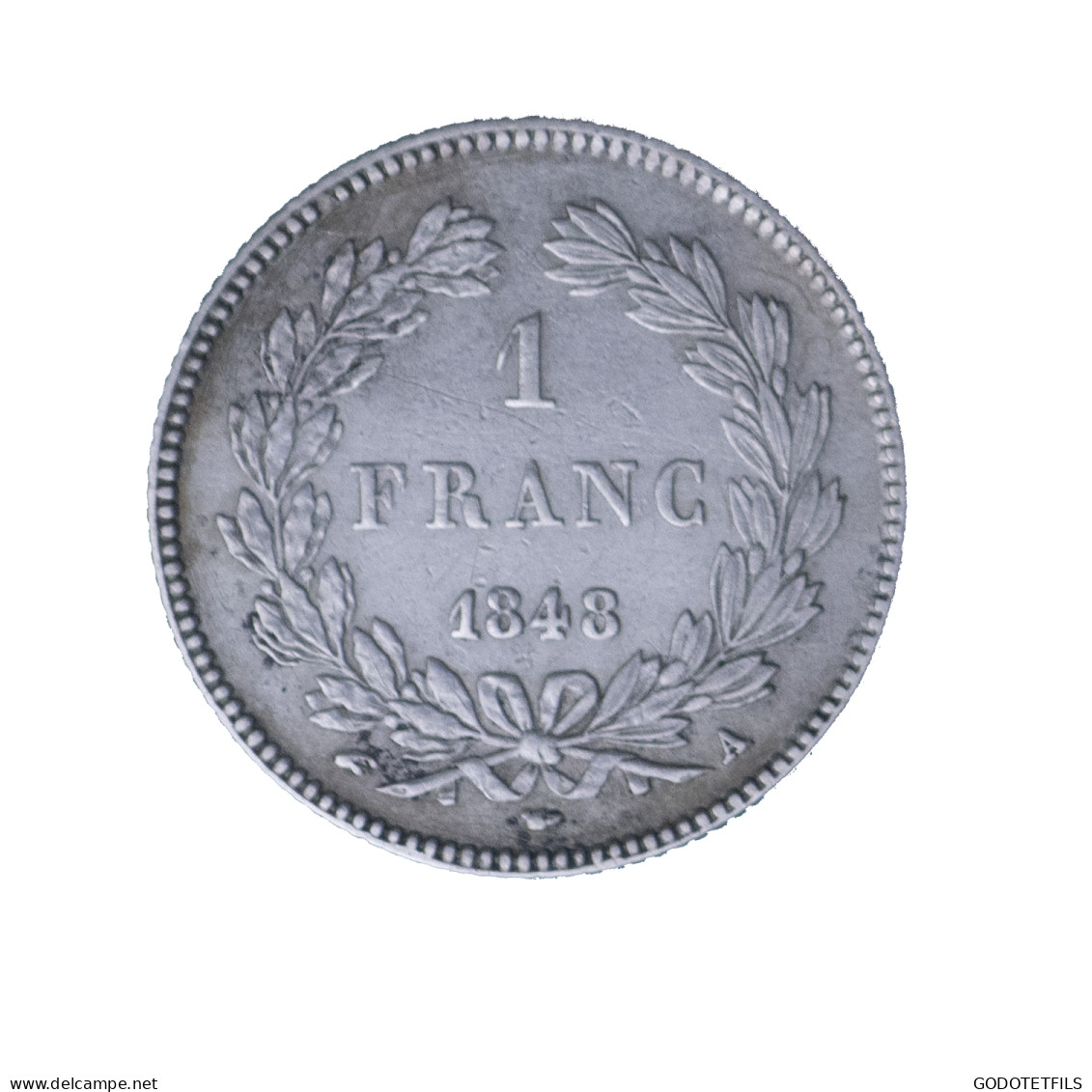 Louis-Philippe 1 Franc 1848 Paris - 1 Franc