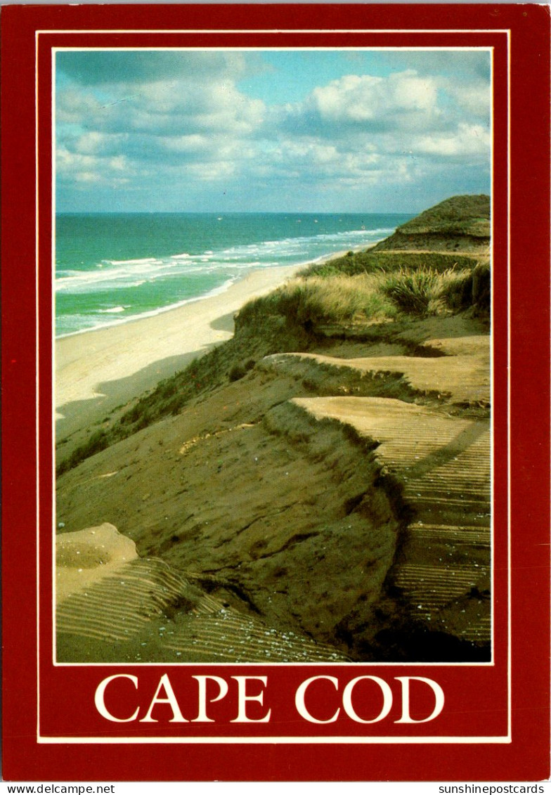 Massachusetts Cape Cod National Seashore Shadows On The Sand Dunes - Cape Cod