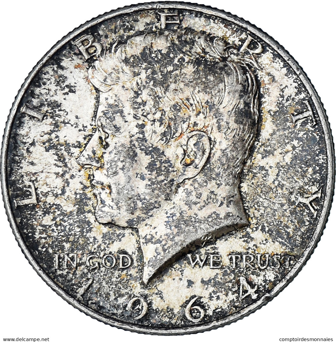 Monnaie, États-Unis, Kennedy Half Dollar, Half Dollar, 1964, U.S. Mint, TTB+ - 1964-…: Kennedy