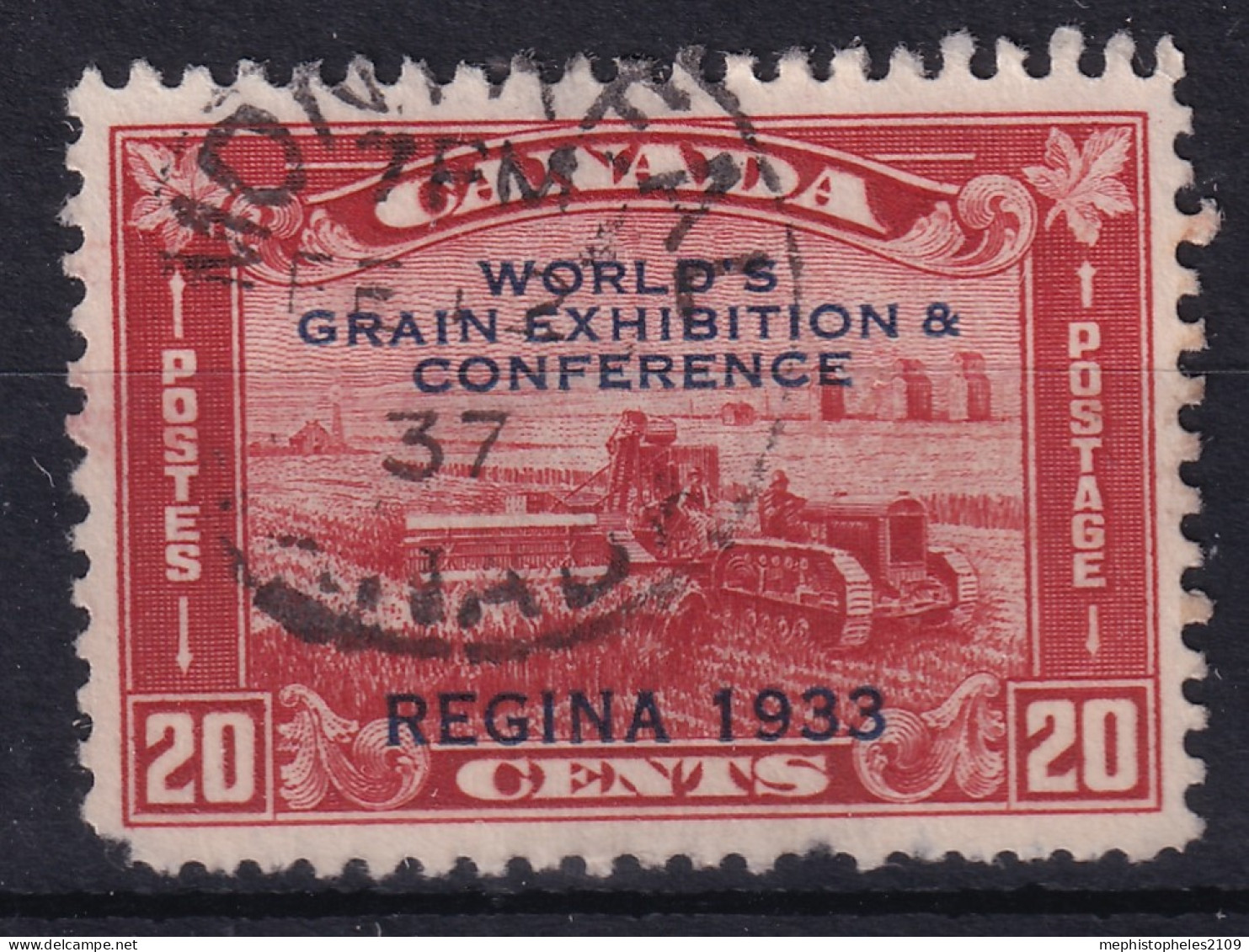 CANADA 1933 - Canceled - Sc# 203 - Gebruikt