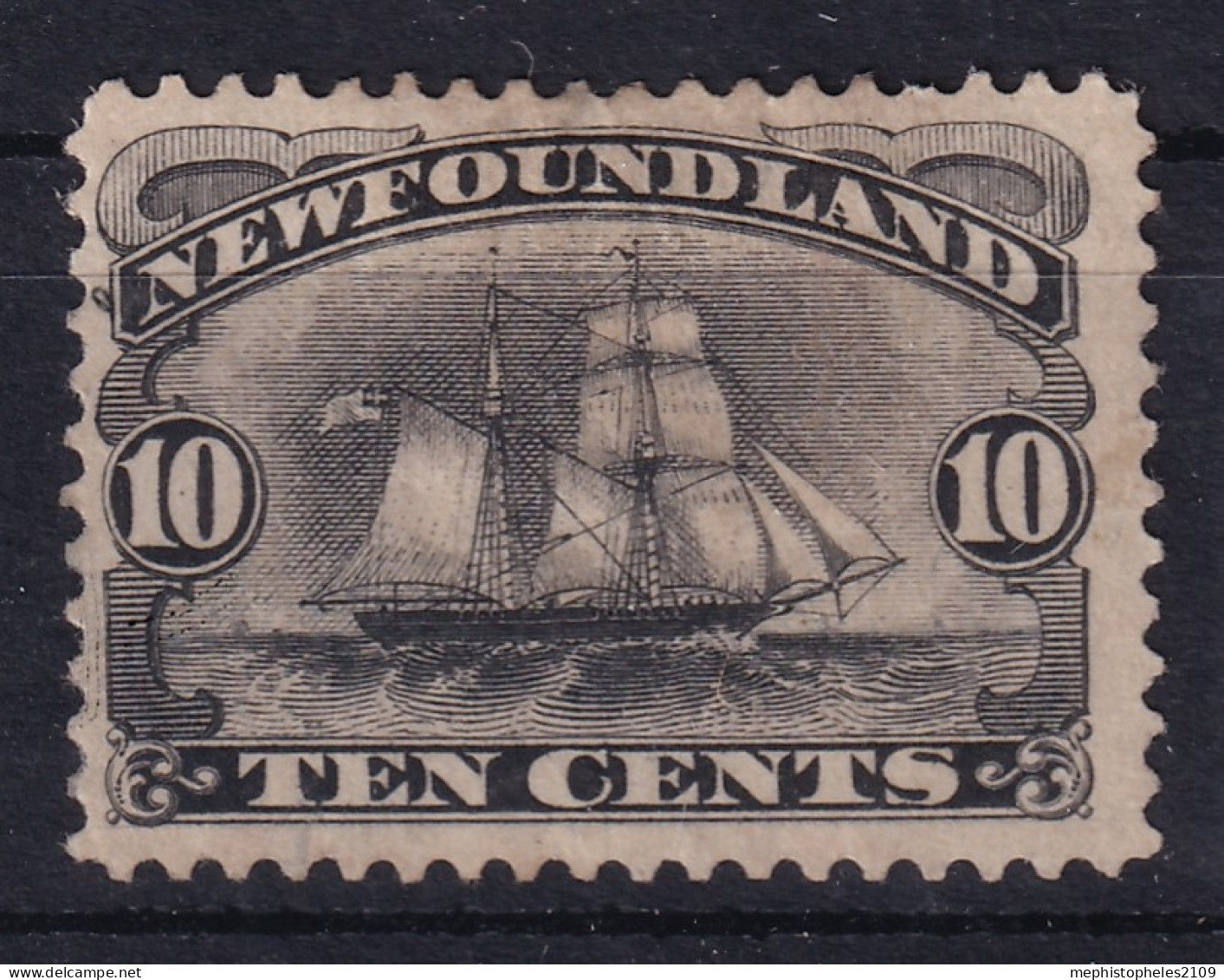 NEWFOUNDLAND 1887 - MLH - Sc# 59 - 1865-1902