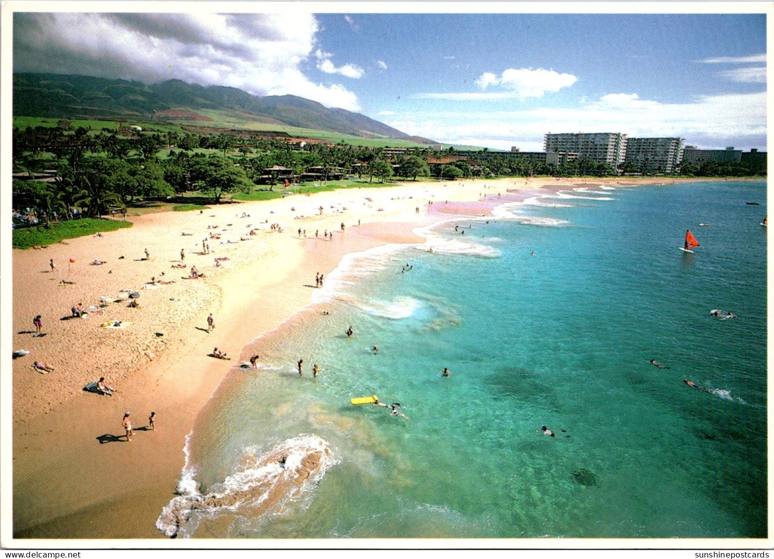 Hawaii Maui View Of Kaanapali Beach - Maui