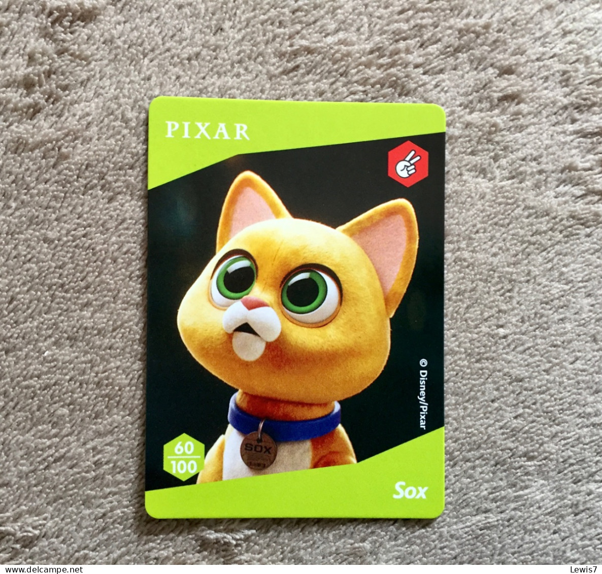 Disney Card : PIXAR Sox - Disney