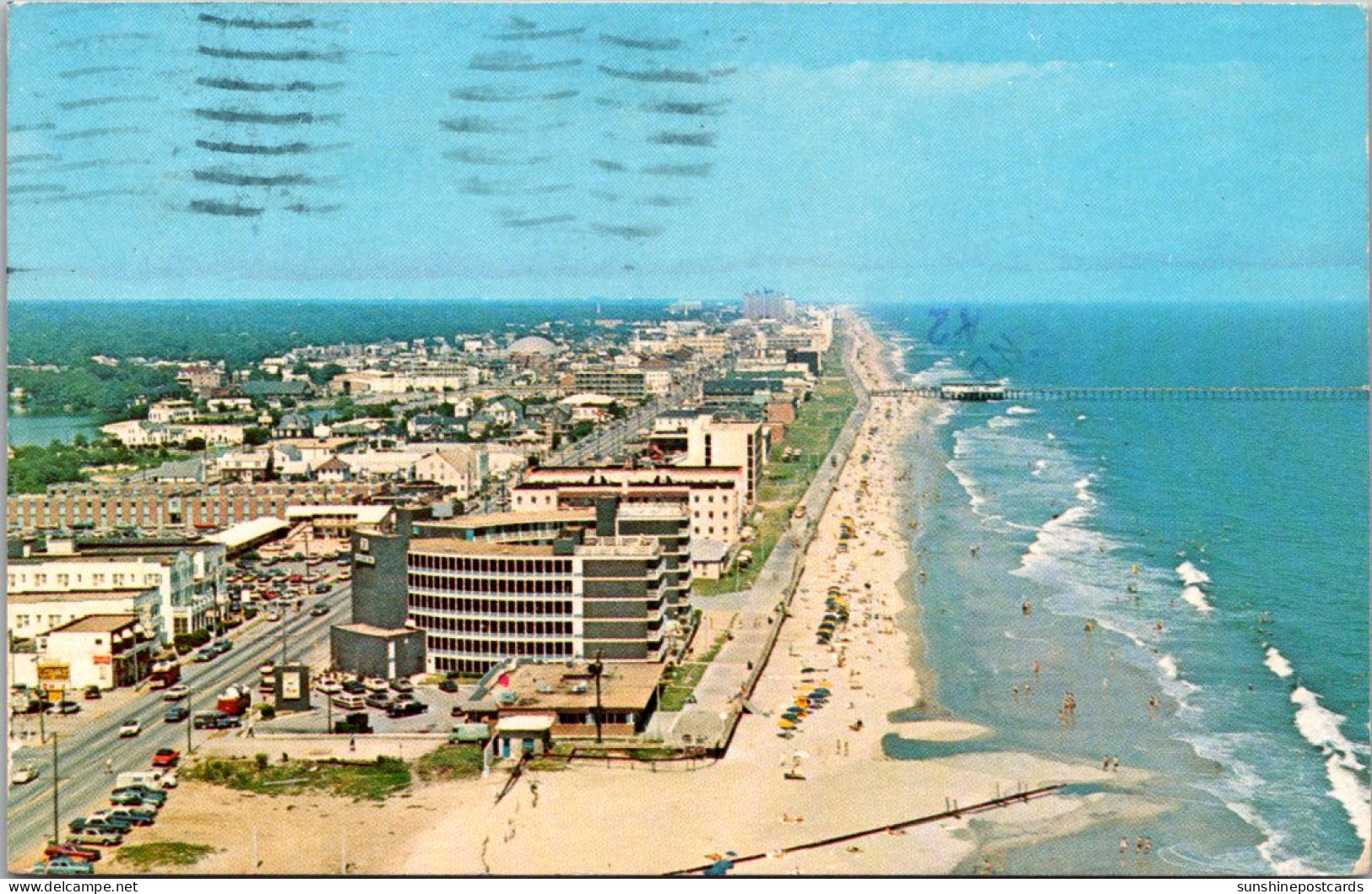 Virginia Virginia Beach Aerial View 1983 - Virginia Beach