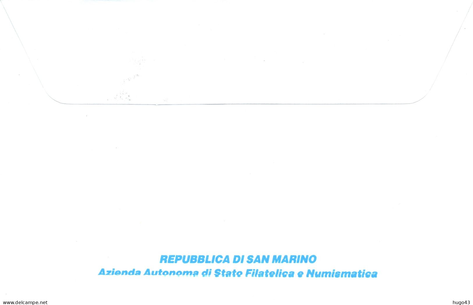 (RECTO / VERSO) SAN MARINO - 1er JOUR TIMBRE SUR MARCO POLO EN 1996  - BEAU TIMBRE ET CACHET - Covers & Documents