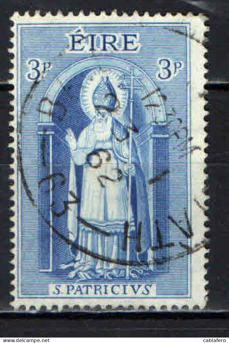 IRLANDA - 1961 - 15° CENTENARIO DELLA MORTE DI SAN PATRIZIO - USATO - Used Stamps