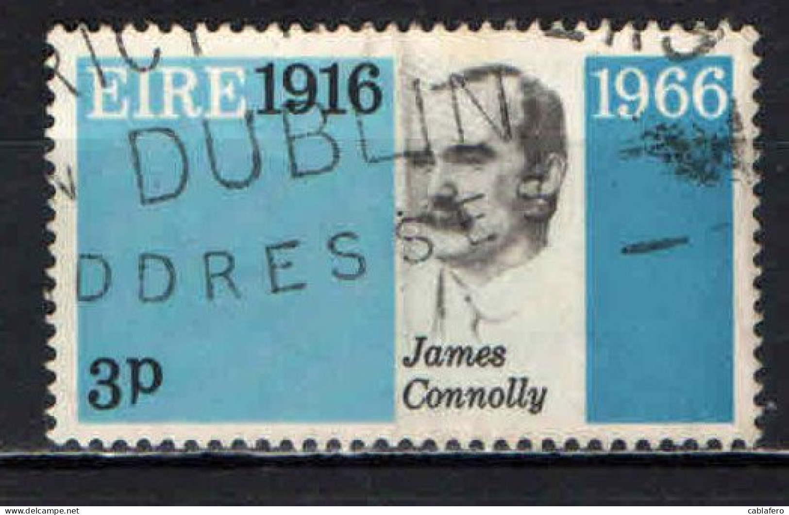 IRLANDA - 1966 - JAMES CONNOLLY - USATO - Used Stamps