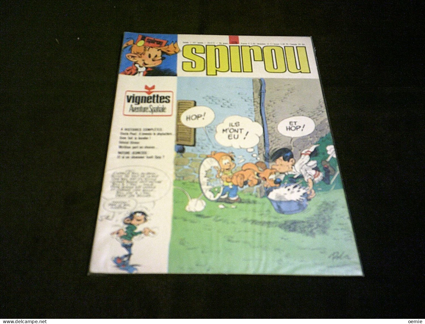 SPIROU N°   1775  VIGNETTE AVENTURE SPACIALE - Spirou Et Fantasio