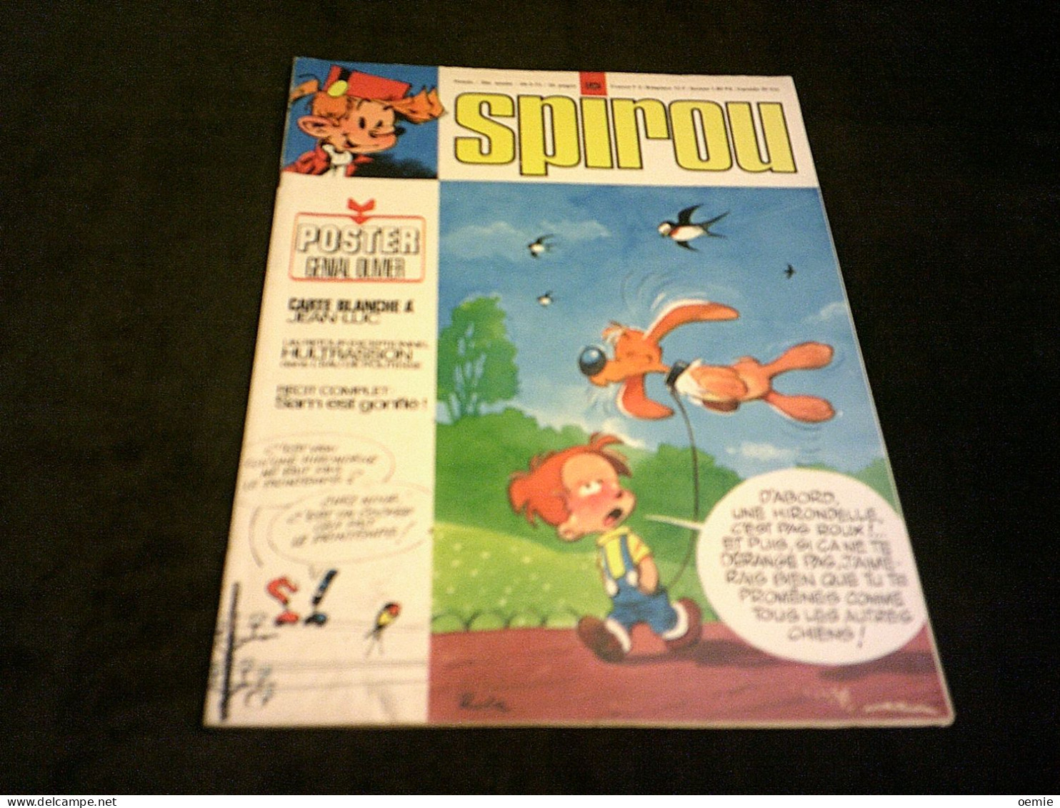 SPIROU N°   1824    PAS DE POSTER - Spirou Et Fantasio