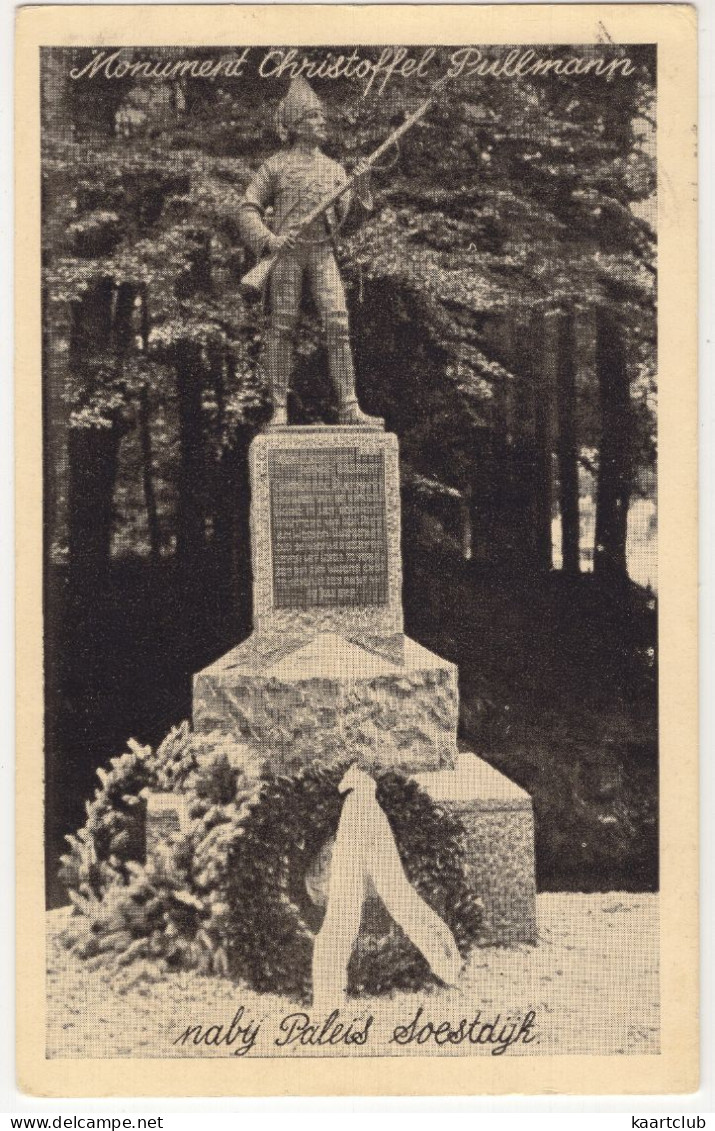 Monument Christoffel Pullmann, Nabij Paleis Soestdijk - (Utrecht, Nederland/Holland) - 1939 - Nuss - Soestdijk