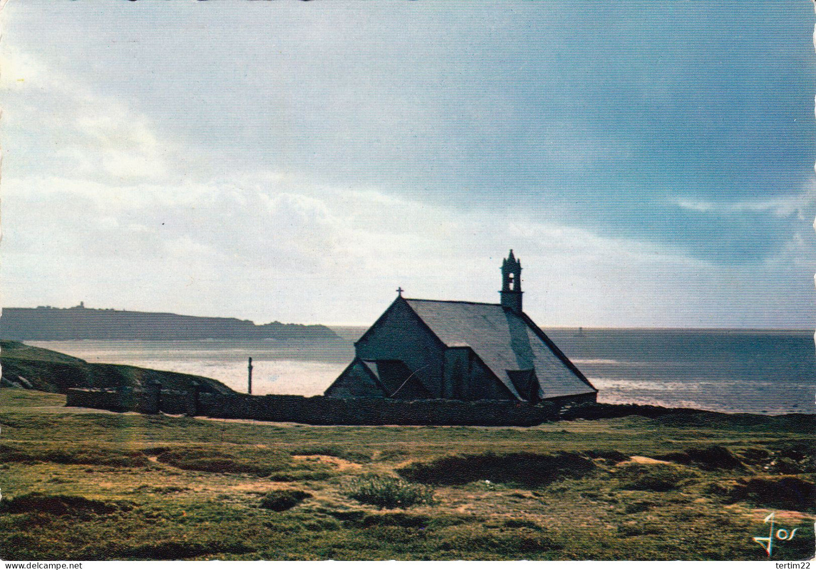 CLEDEN  CAP  SIZUN  . 29 . LA CHAPELLE SAINT THEY  FACE A L OCEAN - Cléden-Cap-Sizun