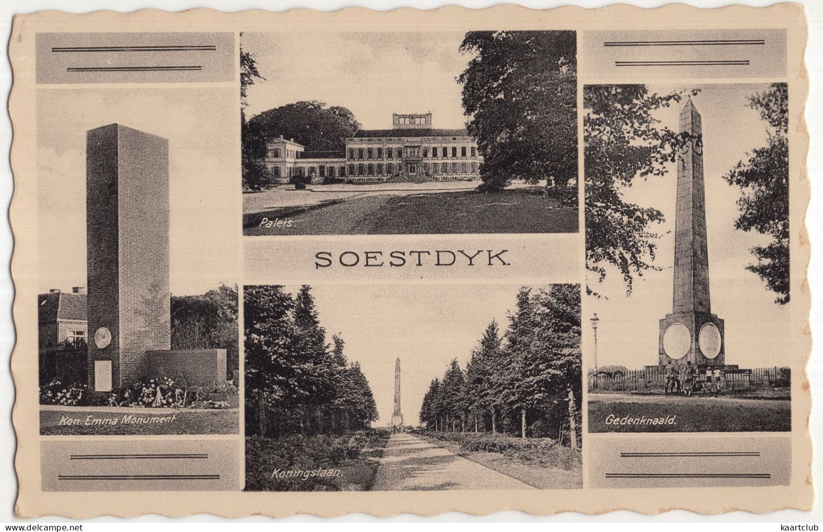 Soestdyk - (Soestdijk, Utrecht, Nederland/Holland) - 1938 - Foka - Soestdijk