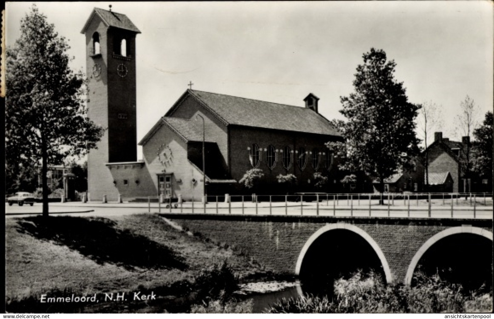 CPA Emmeloord Flevoland Niederlande, Ned. Herv. Kerk - Autres & Non Classés