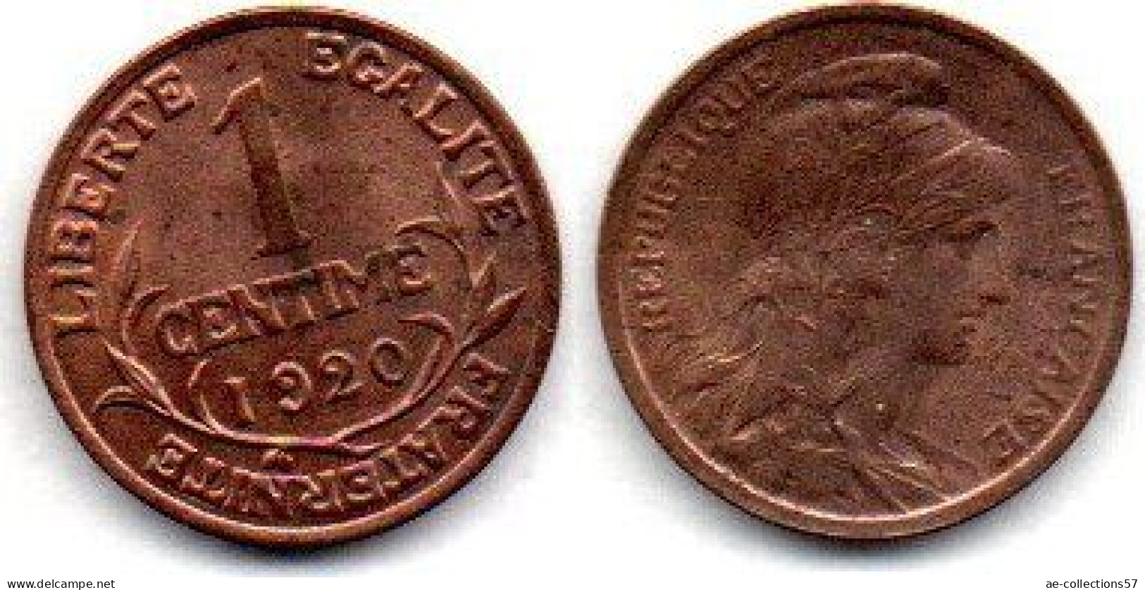 MA 24525 / 1 Centime 1920 SUP - 1 Centime