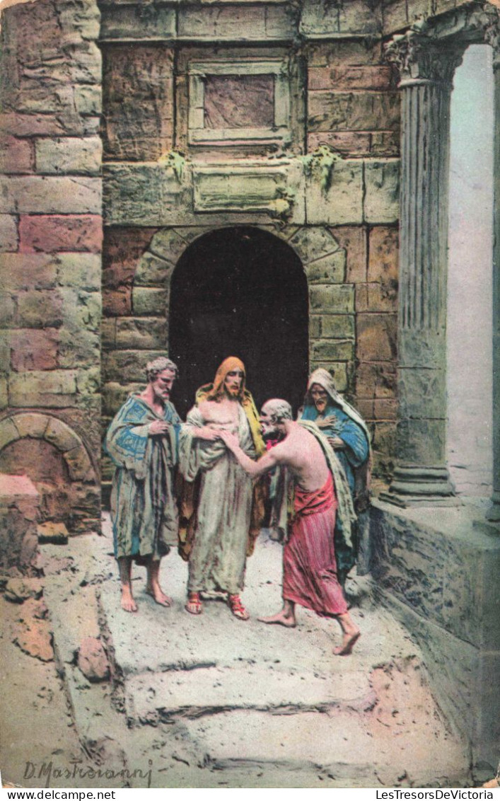 RELIGION - Christianisme -  Vita Di Cristo -  Carte Postale Ancienne - Schilderijen, Gebrandschilderd Glas En Beeldjes