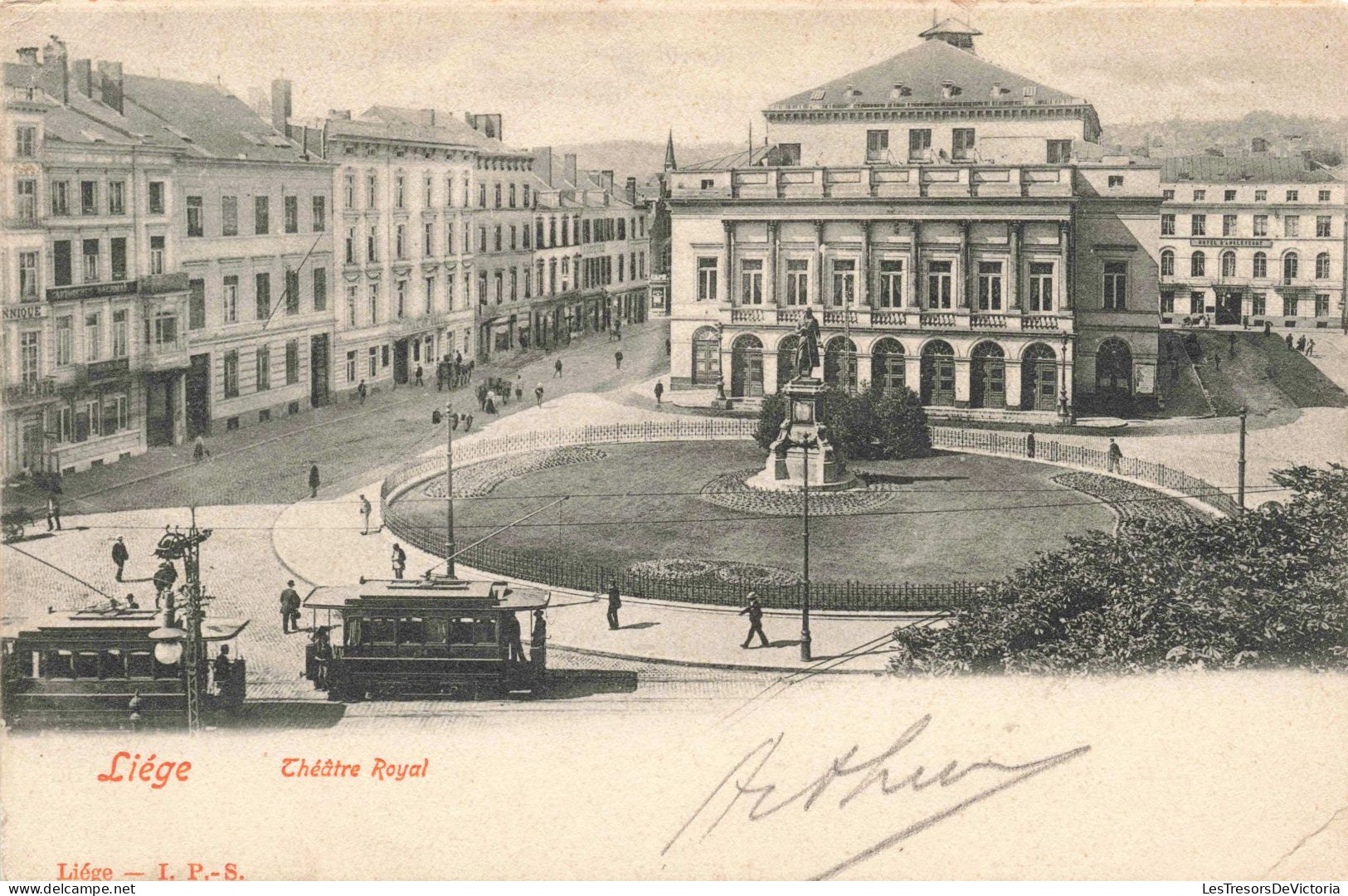 BELGIQUE - Liège - Théâtre Royal -  Carte Postale Ancienne - Liege