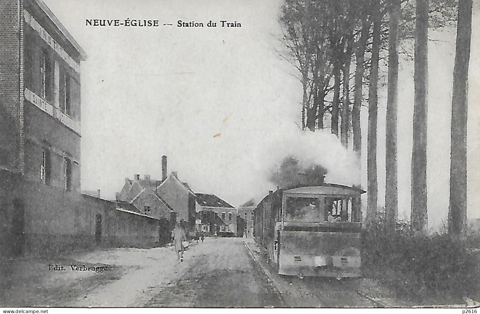 BELGIQUE -  NEUVE- EGLISE -  STATION DU TRAM - Heuvelland